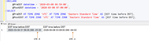 SQL CONVERT date formats and functions