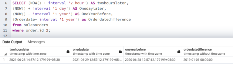 Postgres date types and functions explained