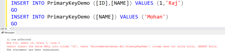 Constraints in SQL Server explained