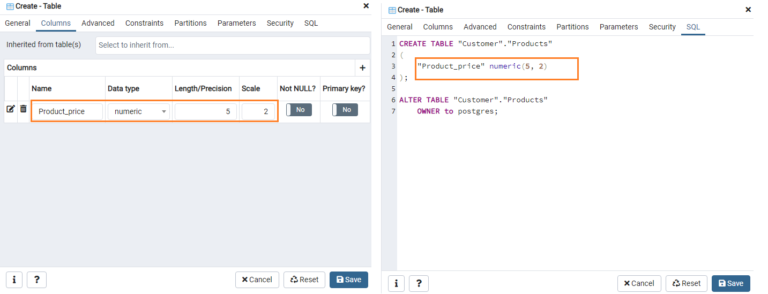 Postgres data types and best practices