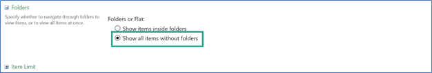 SharePoint folders