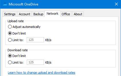 onedrive download limits