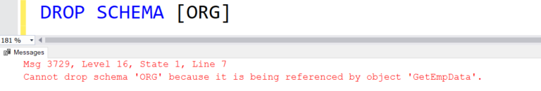 Database schemas guide