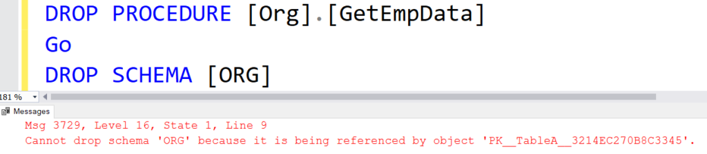 Database schemas guide
