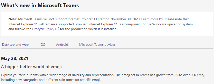 What’s new in Microsoft Teams