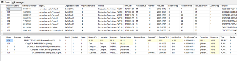 SQL Server execution plan overview and usage