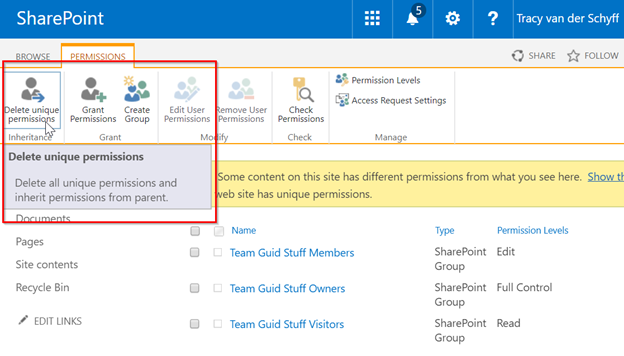 SharePoint And Office 365 Permission Levels Microsoft Platform 