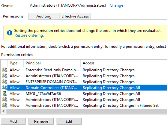 Replicating directory changes in an Active Directory migration
