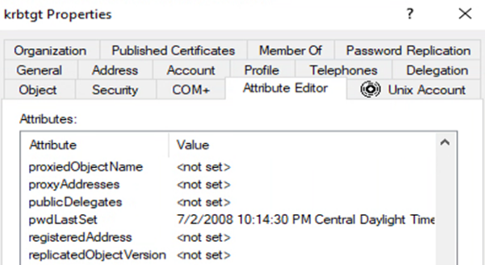 Active Directory security tip, change the krbgt password during an Active Directory migration