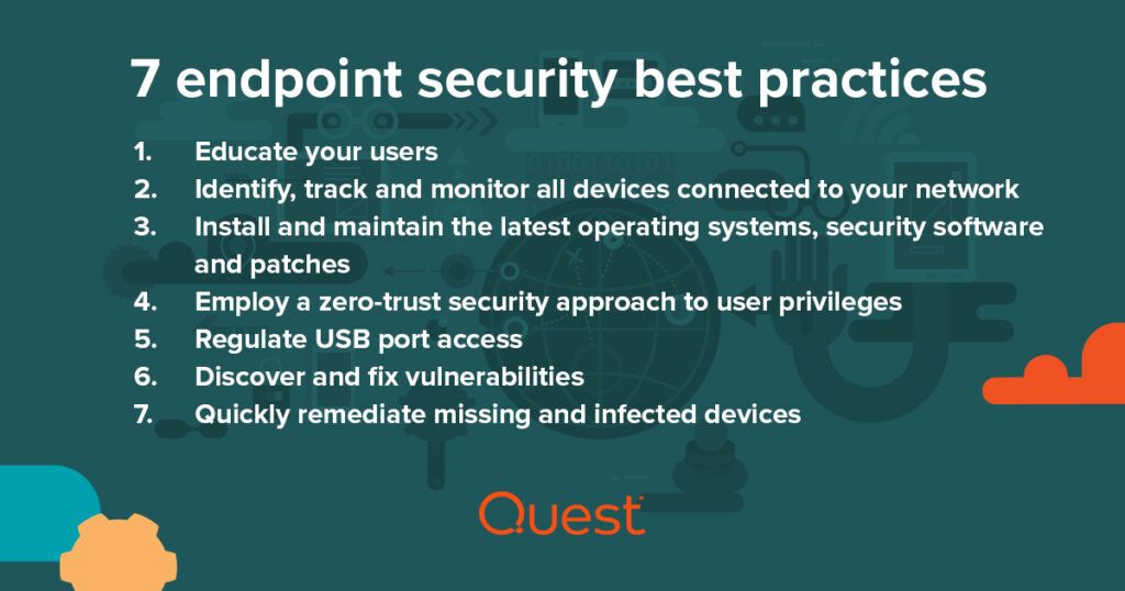  7 best practices for endpoint security