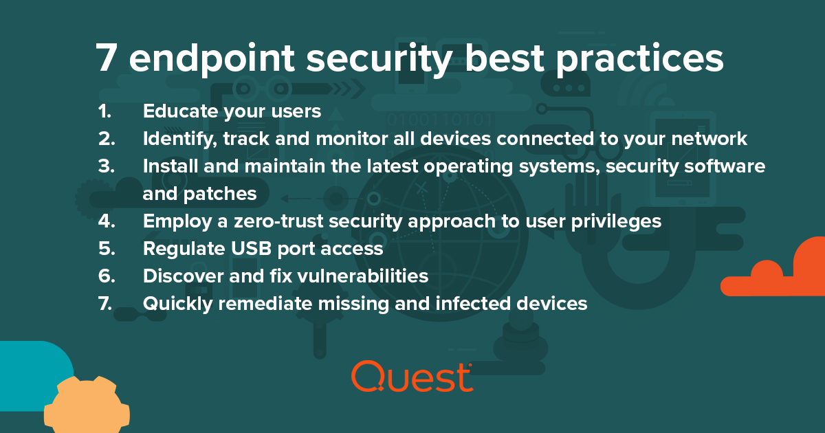 Best practices for Endpoint security