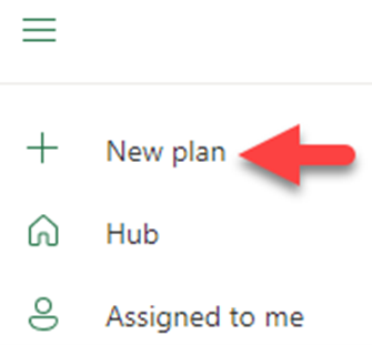 How to create a new plan in Microsoft Planner