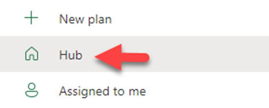 How to use template feature in Microsoft Planner