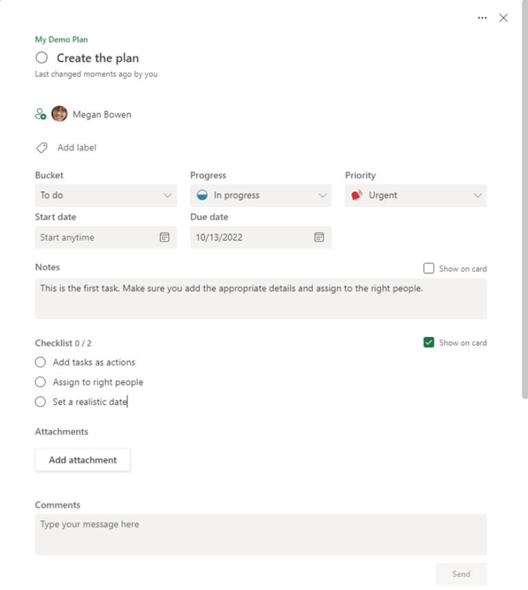 Microsoft Planner How to use the top features