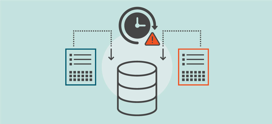 Disaster recovery data loss