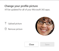 Removing your profile picture in Microsoft Teams