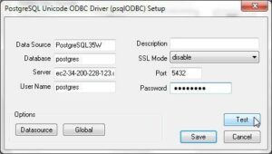 Using PostgreSQL on AWS RDS and Docker Engine with Toad Data Point