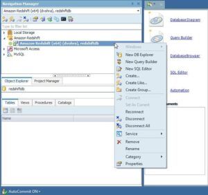 Using Amazon Redshift with Toad Data Point – Part II