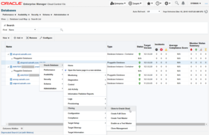 Oracle Hybrid Database Cloud using Enterprise Manager – Part VIII