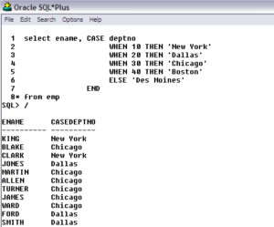 Oracle Coding Best Practices: Making a CASE for the CASE statement