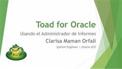 Usando el Administrador de Informes