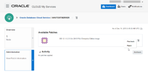 Oracle Hybrid Database Cloud using Enterprise Manager – Part VI