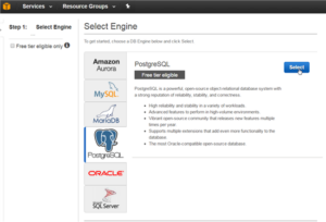 Creating and Managing PostgreSQL in Amazon RDS