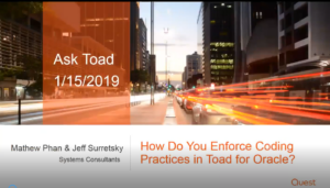 Introducing Ask Toad webinar series!