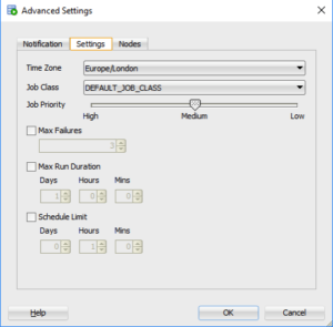 Scheduling ODMr Workflows in SQL Developer 4.2+