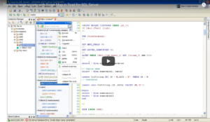 Toad for SQL Server – Exploring large scripts with Script Map