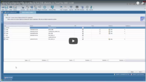 How to compare DDL in a file to live DB objects in Toad for DB2 LUW