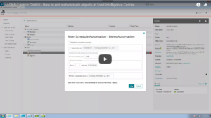 Toad Intelligence Central – Editing Published Objects from web console