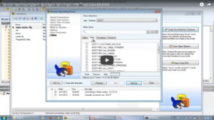 How to reverse engineer database structures with Toad Data Modeler