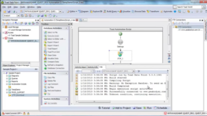 Automate FTP upload and download in Toad Data Point