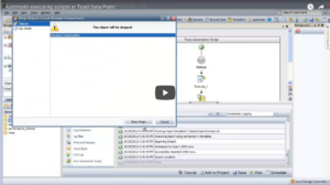 Automate executing scripts in Toad Data Point
