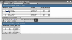 Toad for Oracle – Master Detail Browser