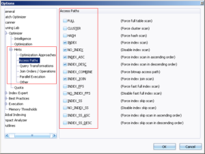 Using Oracle Optimization Hints When Tuning SQL