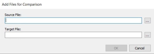 Figure 23: Add Files for Comparation