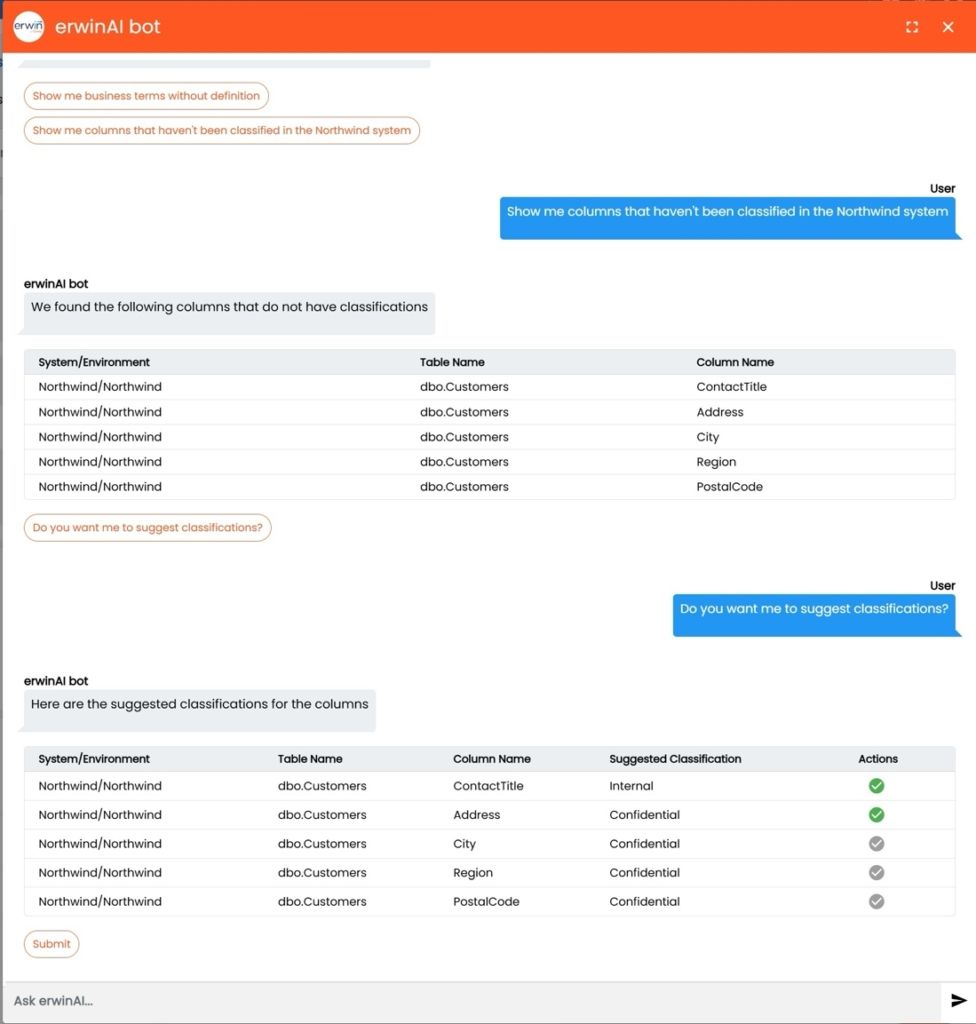 erwinAI speeds stewardship tasks while ensuring robust governance.